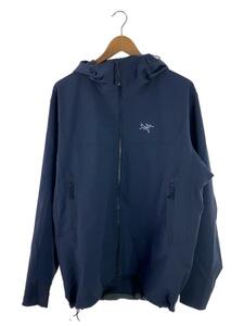 ARC’TERYX◆マウンテンパーカ/-/ナイロン/ネイビー/無地/x000007465/アークテリクス