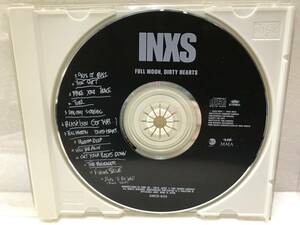 本-01 現品限り CD アルバム INXS FULL MOON,DIRTY HEARTS