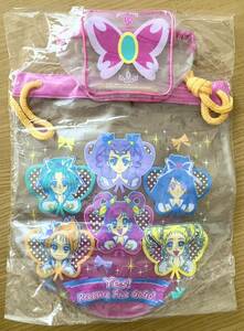 Yes!プリキュア5GoGo! プールバッグ ポーチ セット 【 未使用 未開封 】 2008年 当時物 希少品 ビニールバッグ プリキュア5 キュアドリーム