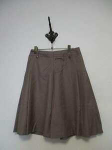 aufilde 茶キュロットパンツ（USED)51822