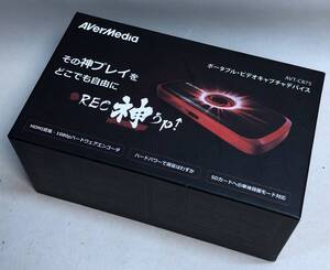 ◇AVerMedia　アバーメディア　ポータブル・ビデオキャプチャーデバイス　AVT-C875