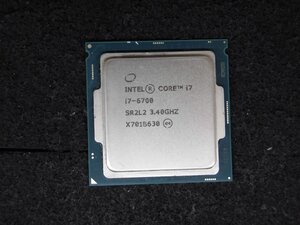 【T215】CPU★Core i7-6700 3.40GHz