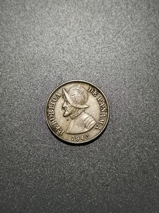 古銭 パナマ 2 1/2 センチモス センティモス 1940年 アンティーク 硬貨 貨幣 コイン 海外 外国 バルボア コレクション