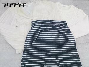 ◇ MOUSSY & SLY まとめ売り3点セット サイズ1&FREE Tシャツ カットソー シャツ ニット レディース