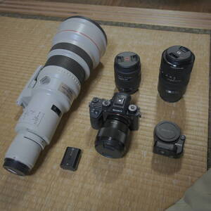 sony ソニー α９ アルファ９ ILCE-9 sal2875 f2.8 ef 600mm F4 L usm canon キャノン sel85f18 sal70300g la-ea4 np-fz100