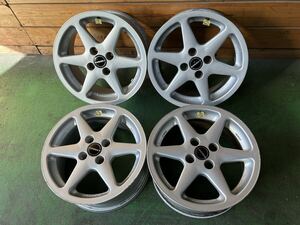 BORBET ボルベット　アルミホイール　7J 15インチ　4穴　PCD100-4H ET40 4本セット　フォルクスワーゲン　ゴルフ　ＶＷ