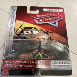 マテル カーズ　メタリック シャノンスポークス　METALLIC SHANNON SPOKES スカベンジャー　ハント　MATTEL CARS ミニカー キャラクター