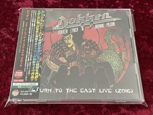 ★ドッケン★CD+DVD★リターン・トゥ・ジ・イースト・ライヴ 2016★日本盤/帯付/ボーナストラック★DOKKEN★RETURN TO THE EAST LIVE 2016