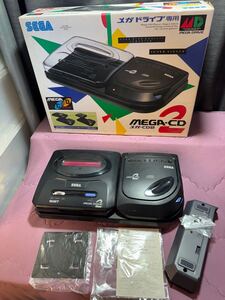 SEGA セガ MEGA DRIVE メガCD2 mega-cd2 ゲーム機 レトロ HAA-2912 1204K