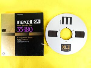 (MTR-3) maxell マクセル XLII 35-180 10号 メタルリール オープンリールテープ オーディオ ＠80(9)