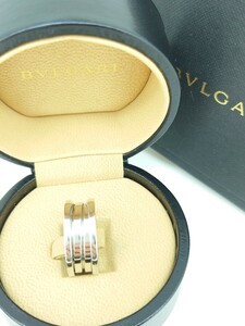 BVLGARI ブルガリ ビーゼロワン リング 指輪 ＃57 k18WG