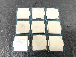 intel - CPU 9枚セット まとめ売り i7-7700 6700K 6700■現状品