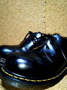 【Dr.MARTENS】ドクターマーチン 1925 スチールトゥ 3ホールシューズ UK7(26cm ) CORE 1925 STEEL TOE 3EYE SHOE BLACK