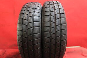 B610 ★ スタッドレス タイヤ 2本 ★ 155/65R14 ブリジストン MULTI WEATHER ★ バリバリ山 2021年製造