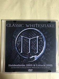 M3 & Ian Paice DVD VIDEO Classic Whitesnake 1枚組　同梱可能