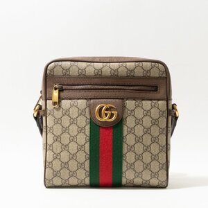 【1円スタート】GUCCI オフィディアGG ショルダーバッグ シェリーライン ロゴ グッチ スモールバッグ 547926 S20981PVC イタリア製