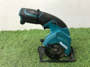 【中古品】makita(マキタ) 85㎜ 10.8v充電式マルノコ 鉄板ベース (本体のみ) HS300DZ IT67OUMVH2XX