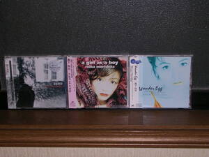 帯付CD3枚まとめて 森下 玲可／「ZERO」 「a girl as a boy」 「Wonder Egg」