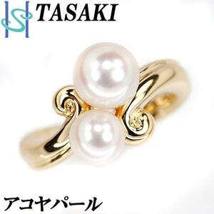 タサキ 田崎真珠 アコヤパール 6.0-7.1mm K18 イエローゴールド あこや TASAKI 送料無料 美品 中古 SH94569