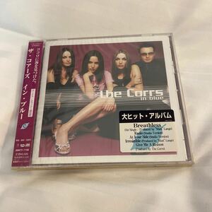 未開封品　デッドストック　倉庫保管品　CD the Corrs ザ・コアーズ　in blue イン・ブルー　AMCY7190 Breathless