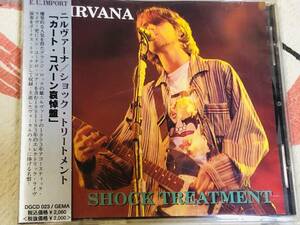 ★中古CD　NIRVANA/ニルヴァーナ「SHOCK TREATMENT」　　japan mint obi