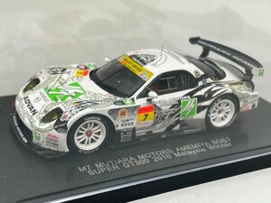 EBBRO エブロ 1/43 SUPER GT300 M7 MUTIARA MOTORS AMEMIYA 雨宮 SGC7 RD.4 マレーシア ウィナー ホワイト 44375