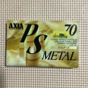 AXIA PS METAL 70 メタルポジション カセットテープ【未開封新品】■■