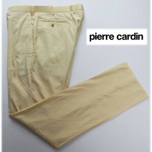 《pierre cardin ピエールカルダン》新品 定価17,600円 春夏 薄手 ノータック ゆったりサマーパンツ スラックス XXL(W96) A9999