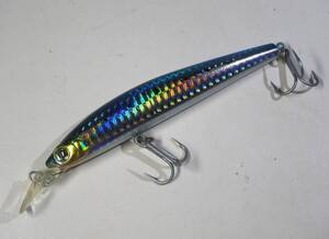 バスデイ シュガーミノー 110F ホロ イワシカラー Bassday SUGAR MINNOW 110 F フローティング シーバス ヒラメ マゴチ 青物