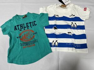 福袋3F1693*激安*sale!!新品 こども服ベビー服　半袖Tシャツsize90　2枚★B-Mart(まとめ売り)