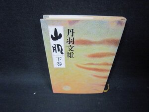 山脈　下巻　丹羽文雄　シミ有/RCG