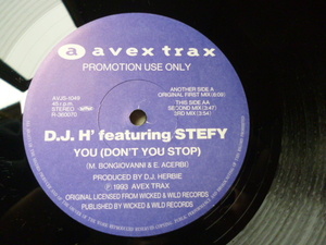 DJ H. Feat. Stefy / You (Don