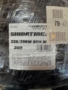 即発送　未使用　SHIBATIRE シバタイヤ R23 300 235/35ZR18 90W XL 製造1024　2本セット