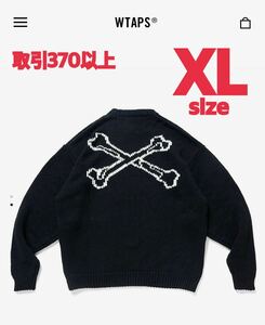 WTAPS 2022FW ARMT SWEATER BLACK XLサイズ ダブルタップス クロスボーン ニット セーター ブラック CROSSBONE X-LARGE OBSVR