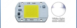 LEDライト　COBチップ　昼白色　AC110V 30W アルミプレート　１枚！