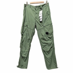 未使用品 CP COMPANY シーピーカンパニー Regular Fit Nylon Cargo Trousers カーゴパンツ 10CMPA149A グリーン系