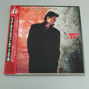 紙ジャケ　　　RICK　SPRINGFIELD　　　/　　　TAO　　　　紙ジャケット　　　国内盤