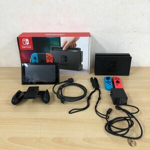 中古品 Nintendo Switch HAC-S-KABAA Joy-Con L ネオンブルー / R ネオンレッド ニンテンドースイッチ 初期化済み ゲーム機