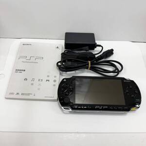 【1円スタート！】動作未確認 SONY ソニー Playstation Portable 本体 PSP-1000 ブラック 中古 詳細不明 ジャンク ※バッテリーパック欠損