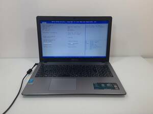 ASUS X550L CORE i7 BIOS確認ノートパソコンジャンク(155325