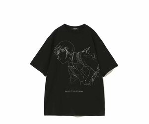 UNDERCOVER アンダーカバー x EVANGELION T-Shirt 半袖 Tシャツ black ブラック サイズ２ 中古 TJ 1