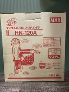 020♪未使用品・即決価格♪MAX　マックス コンクリートピンネイラ　釘打機　スーパーネイラ HN-120A　長期保管品