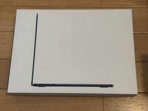 美品 Apple MacBook Air 13インチ, M3, 2024 ミッドナイト 24GB/SSD 256GB/充放電回数4回