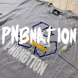 【PNB nation】ピーエヌビーネイション ビッグシルエット ロゴTシャツ XLサイズ