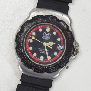 1円 可動品 腕時計 タグホイヤー TAG HEUER フォーミュラ1 374.513 クォーツ ボーイズ ブラック 同梱不可