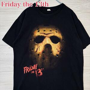 【入手困難】Friday the 13th ジェイソン Tシャツ　13日の金曜日　 一点物　レア　半袖　ムービー　映画　海外　輸入　ヴィンテージ