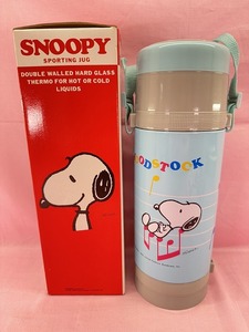 240725★値下げ☆未使用　SNOOPY/スヌーピー　0.75L　ダブルカップボトル　水筒　現状品☆★