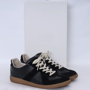 MAISON MARGIELA ジャーマントレーナー サイズ42.5 ブラック S57WS0236 P1895 メゾンマルジェラ レプリカスニーカー German Trainer