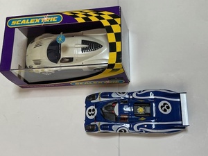 【爆安！売り切り】1:32 スロットレーシングカー2台セット/ポルシェ917LH（中古）マセラティMC12