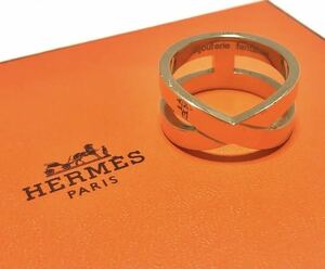 エルメス HERMES スカーフリング リュバン ゴールド